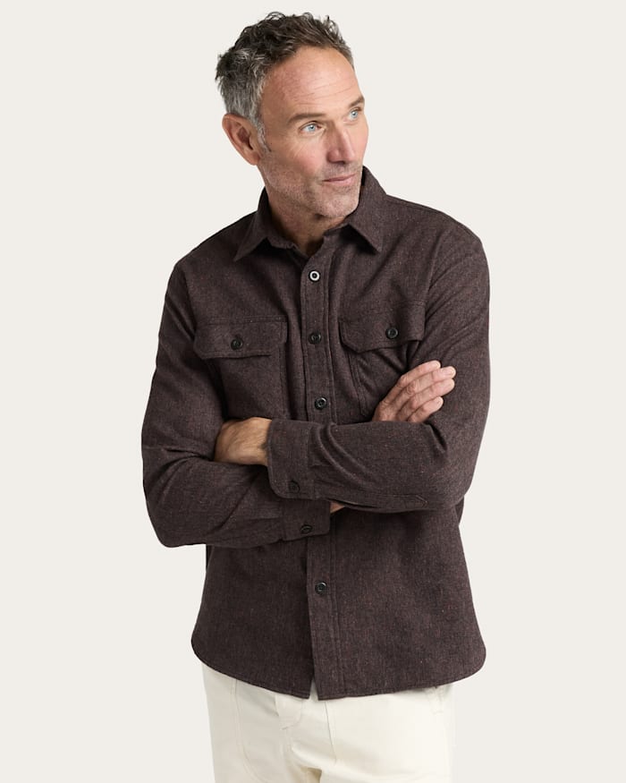 MEN'S BURNSIDE COTTON FLANNEL SHIRT